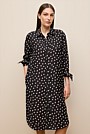 Spot Relaxed Shirt Dress