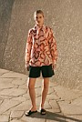 Stretch Linen Blend Tailored Short