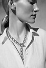 Signature Link Fob Necklace