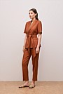 Stretch Linen Short Sleeve Blazer