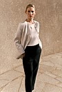 Linen Cotton Relaxed Crew T-shirt