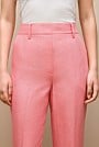 Linen Tapered Leg Pant