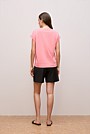Cotton Cuff Sleeve T-shirt