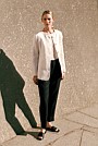 Linen Tapered Leg Pant