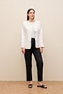 Linen Tapered Leg Pant