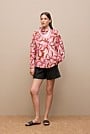 Peony Linen Silk Resort Shirt