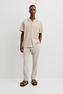 Australian Cotton Textured Short Sleeve Shirt