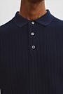 Australian Cotton Herringbone Knit Polo