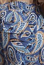Recycled Polyester Paisley Print Swim Short