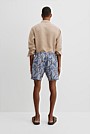 Recycled Polyester Paisley Print Swim Short