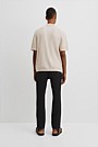 Short Sleeve Cotton Linen Knit Shirt