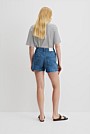 Denim A-Line Short