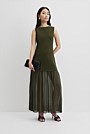 Boatneck Knit Dress
