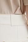 Denim A-Line Short