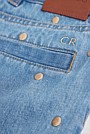 Hi Rise Denim Short