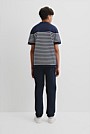 Teen Australian Cotton Stripe Knit Polo