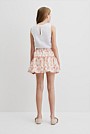 Sunset Print Skirt