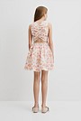Sunset Print Mini Dress