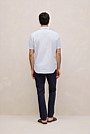 Regular Fit Seersucker Stripe Pocket Shirt