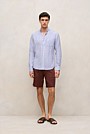 Linen Patch Pocket Drawcord Short