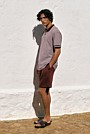 Cotton Birdseye Tipped Polo