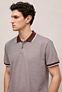 Cotton Birdseye Tipped Polo