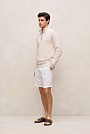Terry 1/4 Zip Monogram Sweat