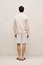 Terry 1/4 Zip Monogram Sweat