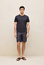 Yarn Dyed Cotton Stripe Short