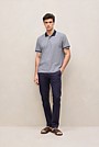 Cotton Birdseye Tipped Polo
