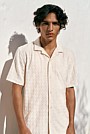 Terry Geo Tile Camp Shirt