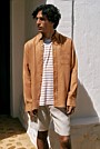 Regular Fit Linen Classic Long Sleeve Shirt