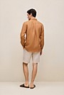 Regular Fit Linen Classic Long Sleeve Shirt
