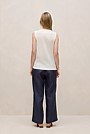 Linen Cotton Crew Tank