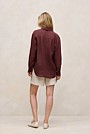 Delave Linen Half Placket Shirt