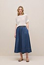 Soft Denim Skirt