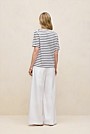 Stripe Boatneck T-shirt