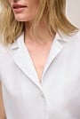 Linen Sleeveless Shirt
