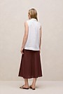 Linen Sleeveless Shirt