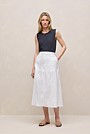 Linen Cotton Crew Tank