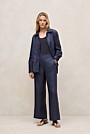Linen Pocket Detail Belted Jacket