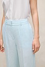 Linen Tailored Wide Leg Pant