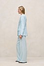 Linen Tailored Wide Leg Pant