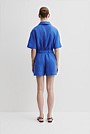 Organically Grown Linen Tuck Front Short
