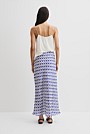 Print Bias Skirt
