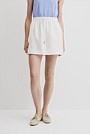 Pull On Linen Skirt