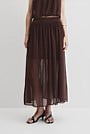 Gauze Knit Skirt