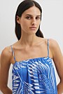 Print Cupro Bandeau