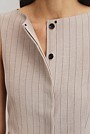 Pinstripe Vest