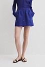 Pull On Linen Skirt